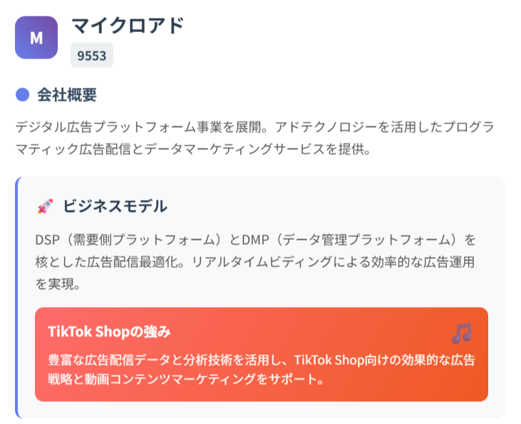 マイクロアド〈9553〉