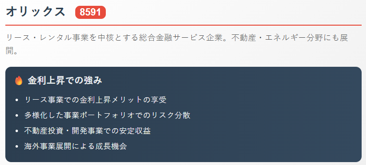 オリックス（8591）