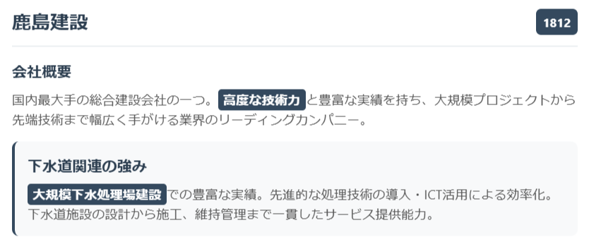 鹿島建設(1812)
