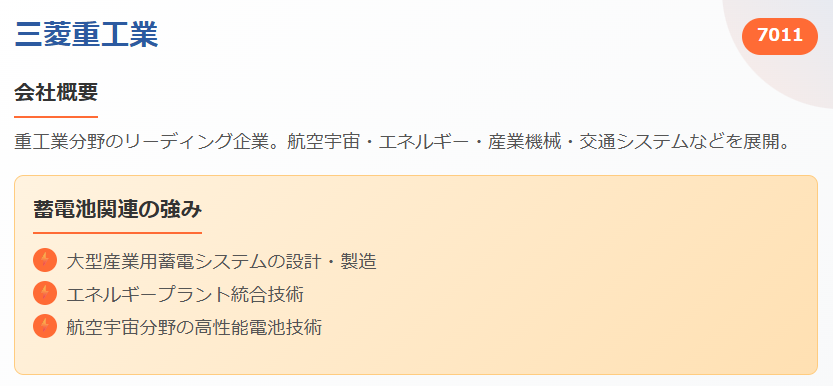 三菱重工業(7011)