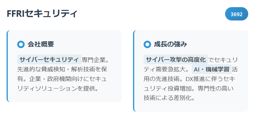 FFRIセキュリティ(3692)