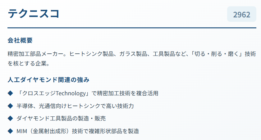 テクニスコ（2962）