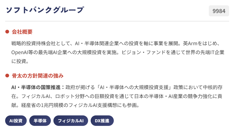 ソフトバンクグループ（SoftBank Group）（9984）